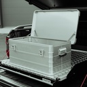 Medium aluminium storage and tool box - L77CM X W43CM X H34CM