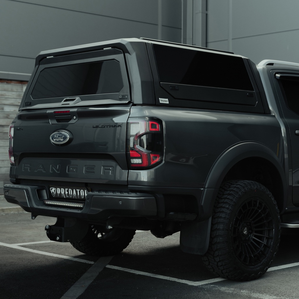 Ford Raptor 2023- Tomahawk adventure canopy - Aluminium black Rhino coated