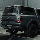 Ford Raptor 2023- Tomahawk adventure canopy - Aluminium black Rhino coated