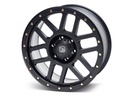18" Hawke Dakar alloy wheel - matt black