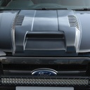 Ford Ranger 2016-2022 Full size matt black bonnet scoop vent