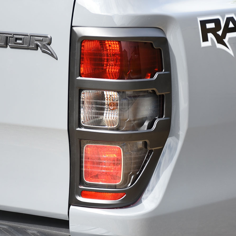 Ford Raptor 2019-2022 Matt Black rear light covers