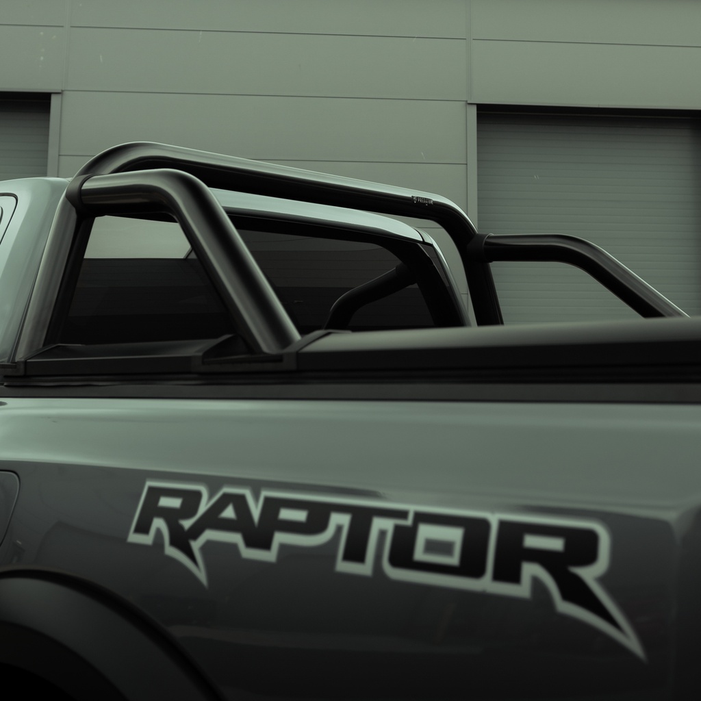 OE style black sports roll bar