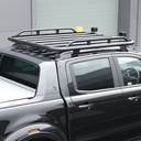 Platform rack for existing roof bars - with side rails