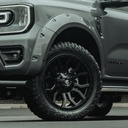 Ford Ranger 2023- Predator sport wheel arches - stainless rivets