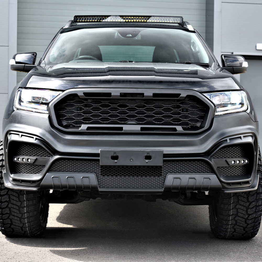 Ford Ranger 2016-2022 AMG Style bumper body kit with DRLS