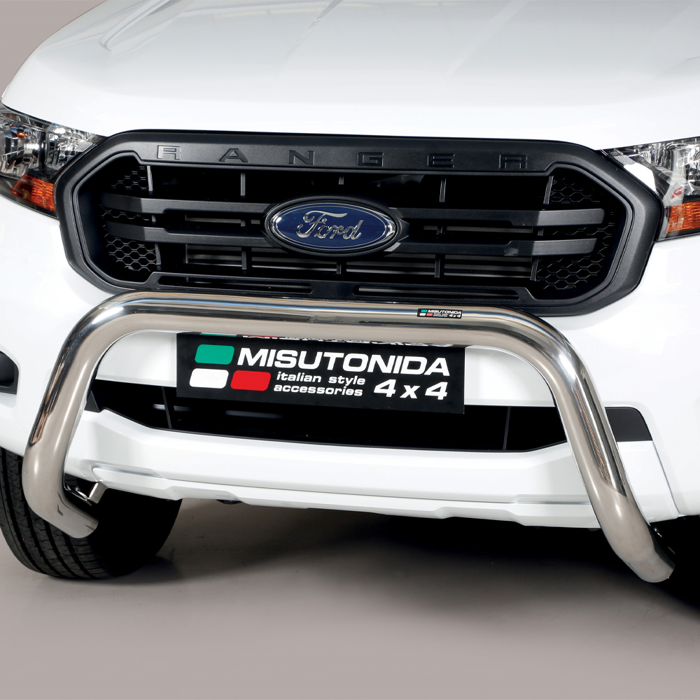 Ford Ranger 2019-2022 76MM Stainless steel A-Frame bull bar
