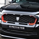 Ford Ranger 2019- Predator mesh grille with red accents colour choice