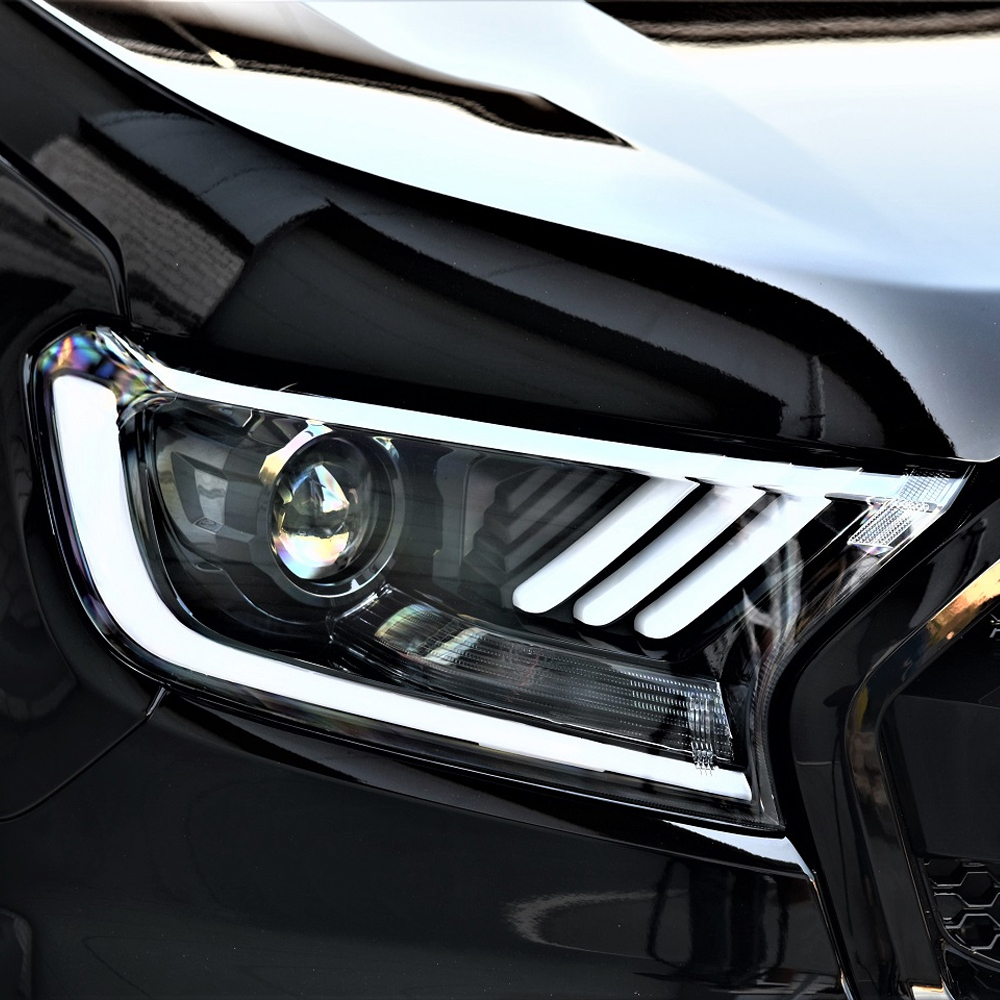Ford Ranger 2016-2022 Mustang style LED headlights