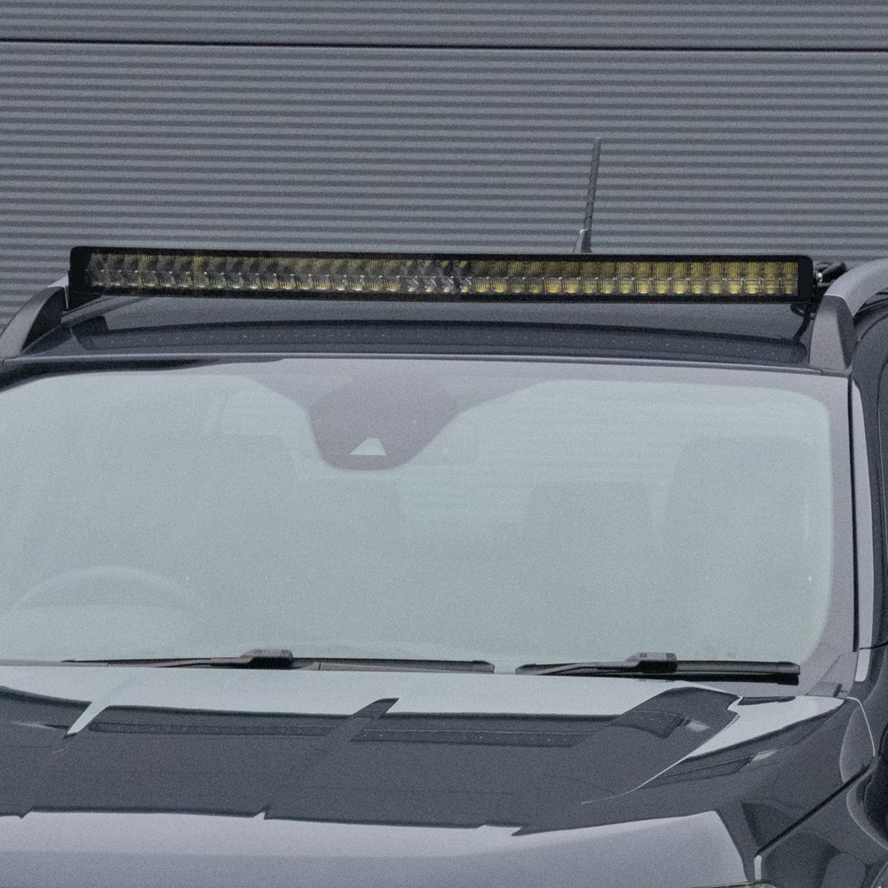 Predator 40" frameless light bar with roof integration for Ford Ranger 2019-