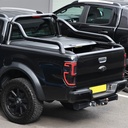 Roll bar long arm black finish