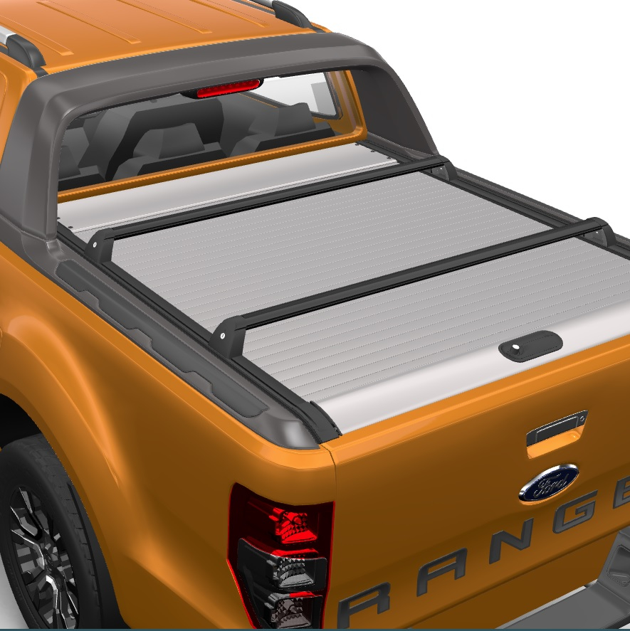 Ford Ranger Wildtrak 2012-2022 MT Roll black cross bars