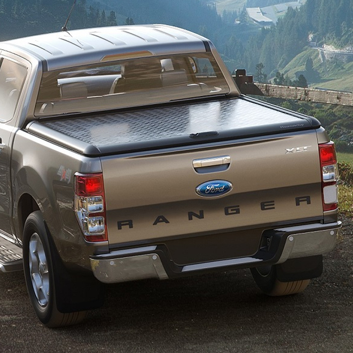 Ford Ranger 2012-2022 Mountain Top chequer plate lift-up cover