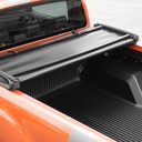 Soft tri-folding tonneau cover