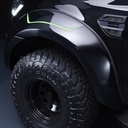 Ford Ranger Ultra-wide wheel arch extensions - 150MM/ 6" wide gloss primer