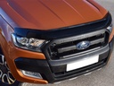 Ford Ranger Facelift 2016-2019 Dark Smoke bonnet guard