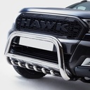 Ford Ranger 2016-2019 70MM stainless steel A-bar with axle bars