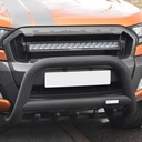 Ford Ranger 2016-2019 90MM black A-bar with axle bars
