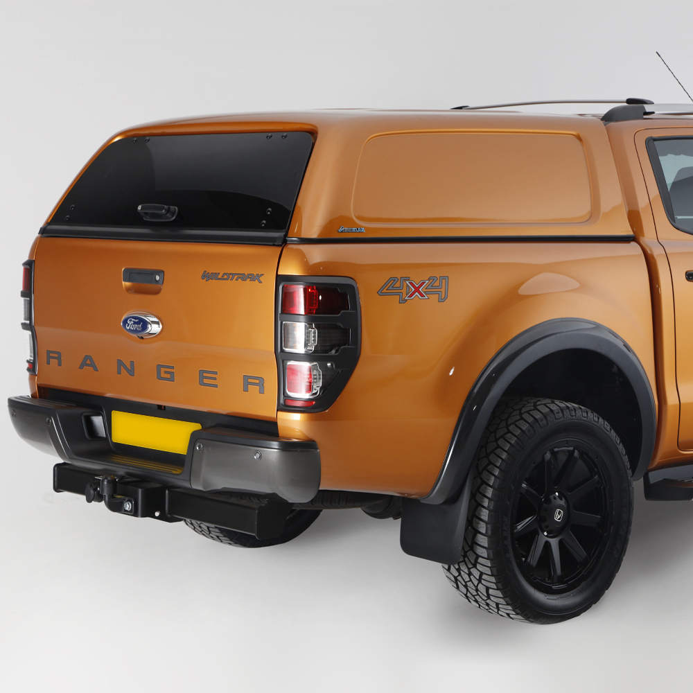 Ford Ranger 2012-2019 Aeroklas commercial hardtop canopy - central locking