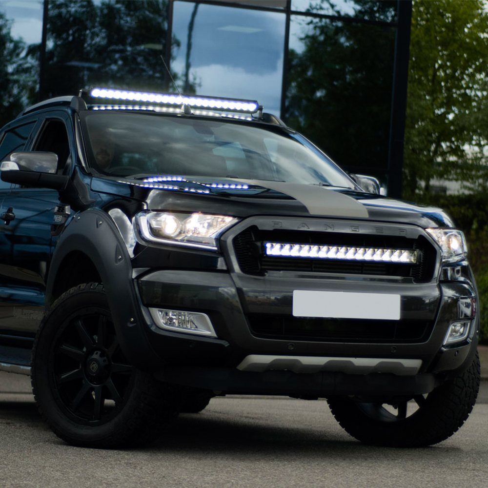 Ford Ranger 2016-2019 Lazer lamps LED T24 Evolution roof light bar