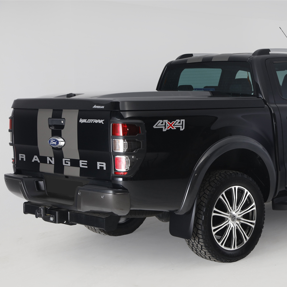 Ford Ranger T6 2012-2019 Double CAB Aeroklas speed painted lift-up tonneau lid