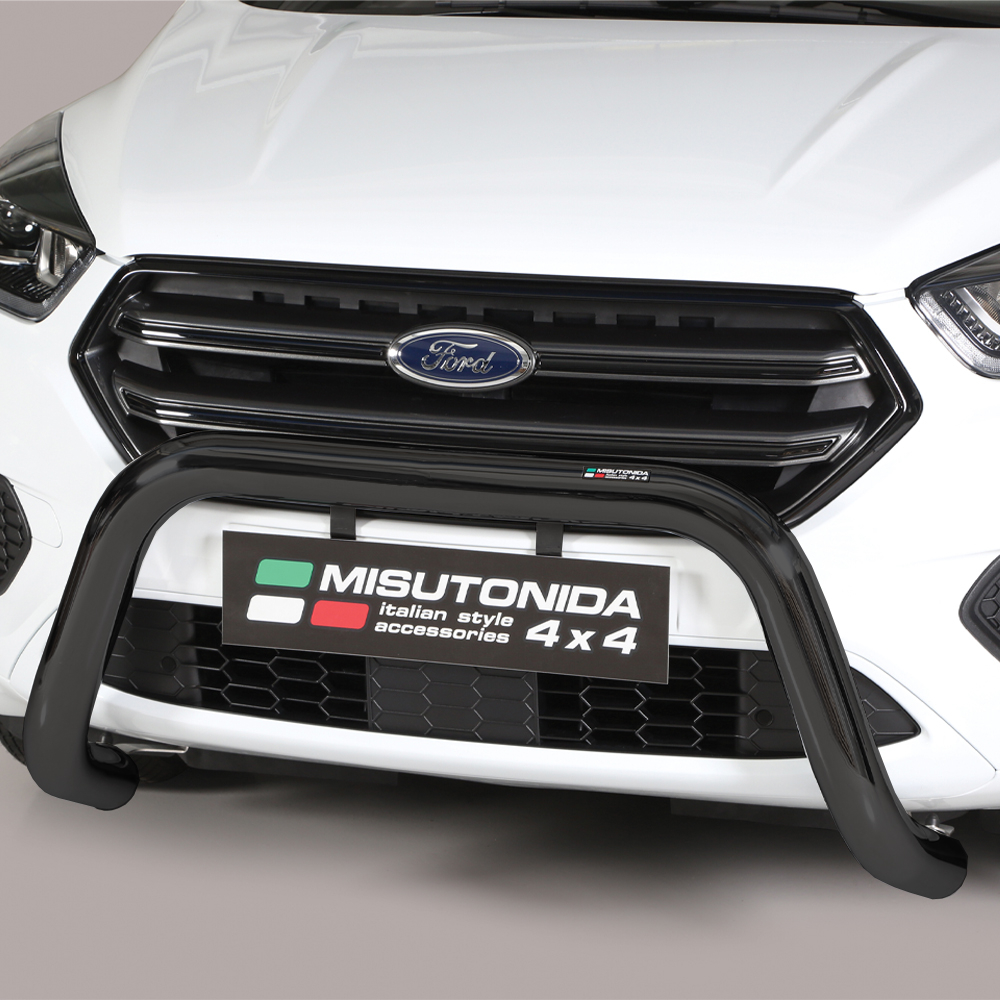Ford Kuga 2017 Misutonida 76MM Dia front bar - black nylon coated finish
