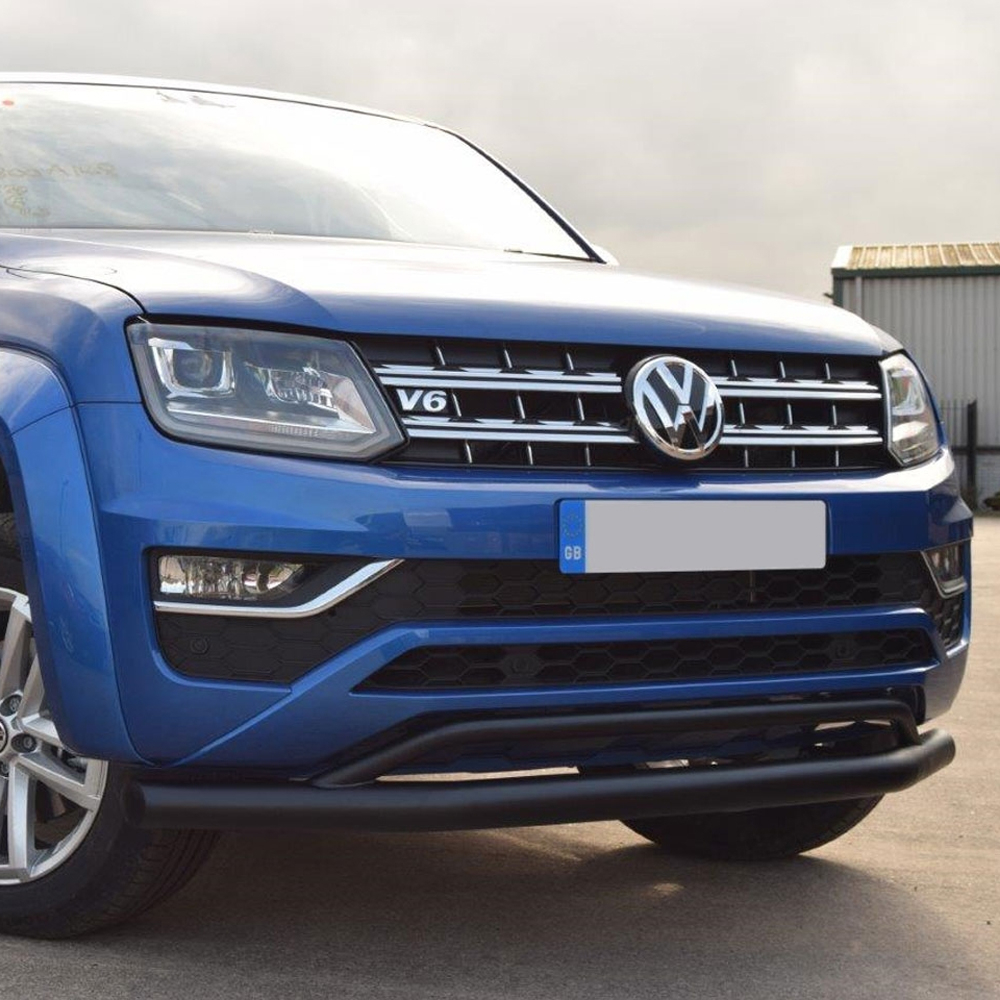 VW Amarok V6 2017-2020 76MM Black spoiler bar