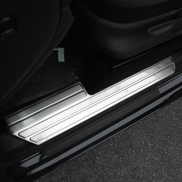VW Amarok 2011-2020 Brushed stainless steel door sill protection