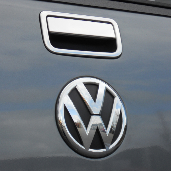 VW Amarok 2011-2020 Stainless steel tailgate handle cover and surround