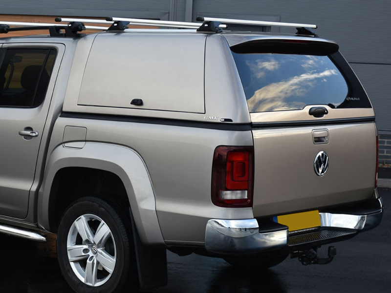VW Amarok 2011-2020 Alpha CMX canopy with solid doors