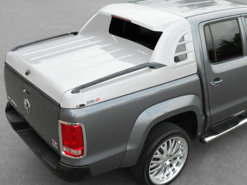 VW Amarok 2011-2020 Alpha SC-R Sports tonneau cover in primer finish