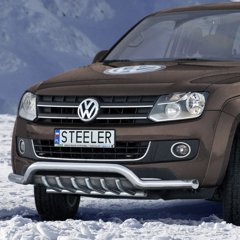 VW Amarok 2011-2017 70MM spoiler bar - stainless steel