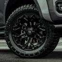 Mitsubishi L200 20" Predator Scorpion black alloy wheel