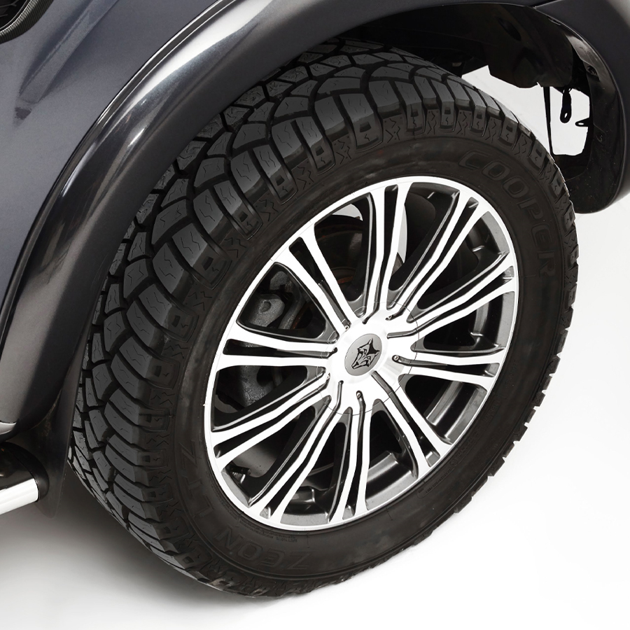 Mitsubishi L200 series 6 2019- 20X8.5 Wolf Vermont sport alloy wheel - machined finish
