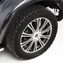 Mitsubishi L200 series 6 2019- 20X8.5 Wolf Vermont sport alloy wheel - machined finish