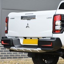 Mitsubishi L200 series 6 2019- Rear Predator bumper in matte black