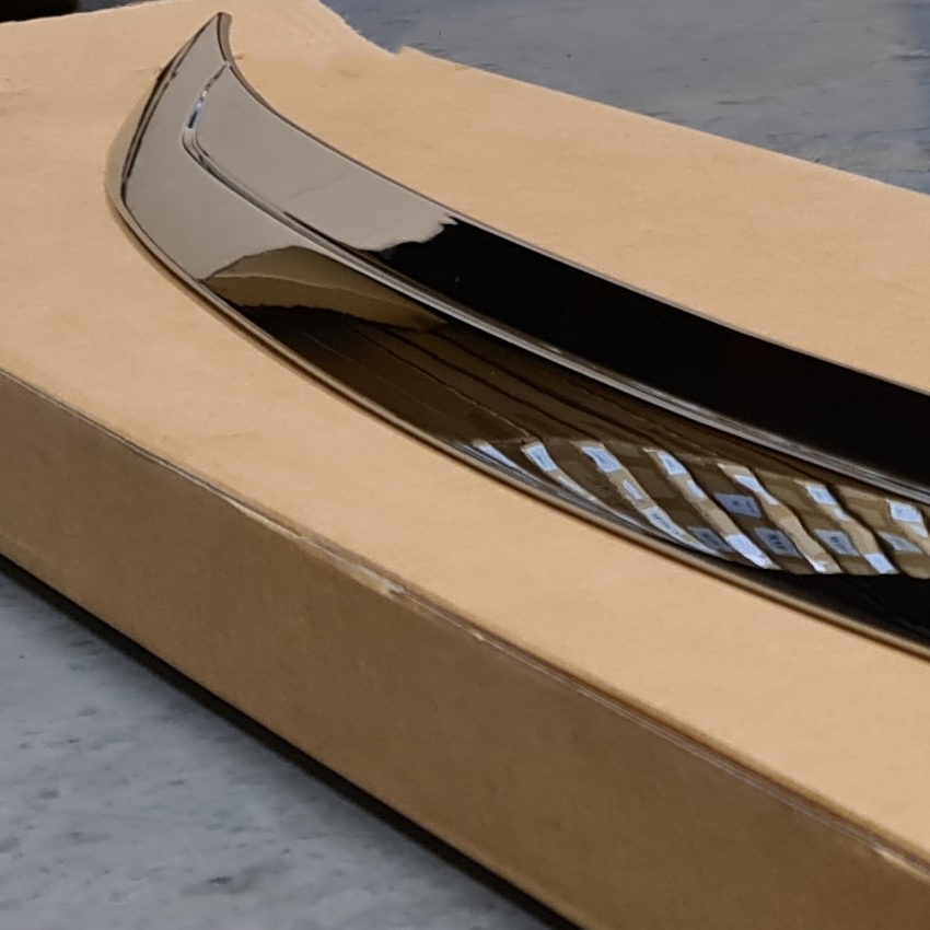 Mitsubishi L200 series 6 2019- bonnet edge trim - chrome