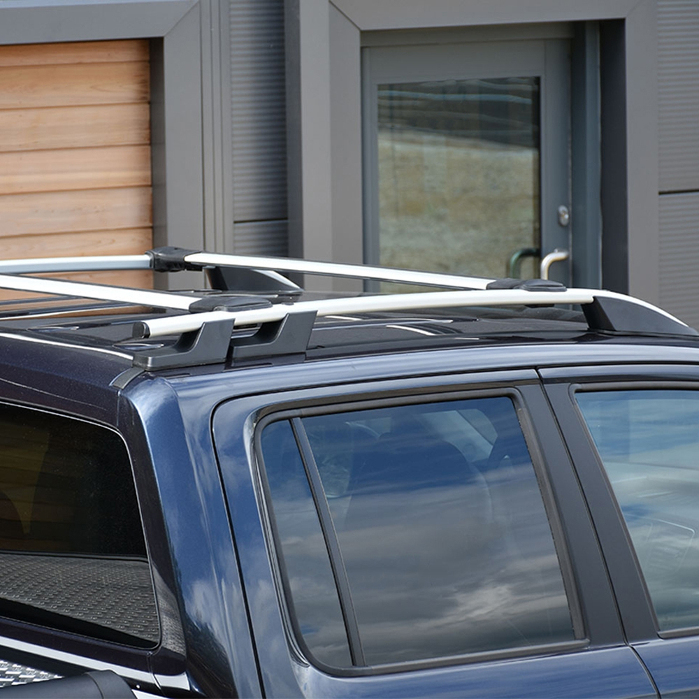 Mitsubishi L200 series 6 X-Treme roof rails in silver