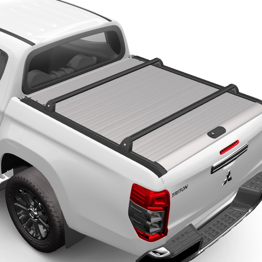 Mitsubishi L200 2015- MT roll black cross bars