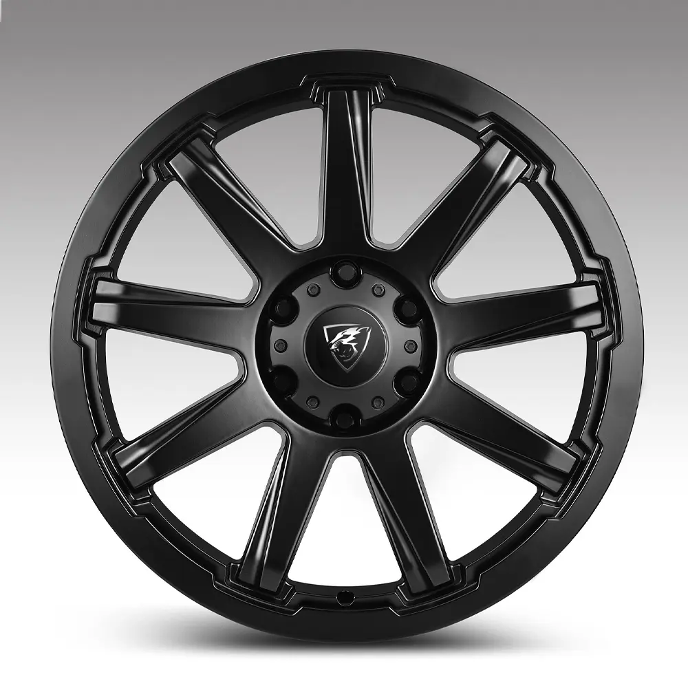 Velg Hurricane 8X18, 6X139.7, ET20, B93.1 Mat black
