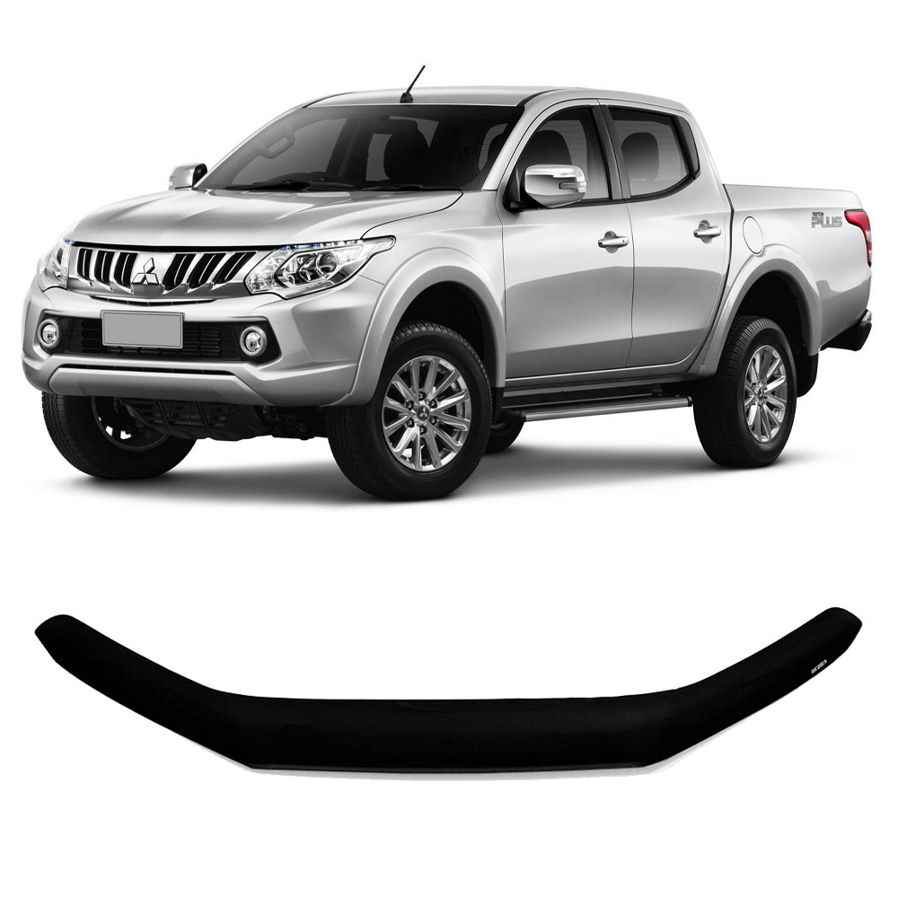 Mitsubishi L200 series 5 2015-2019 Dark Smoke bonnet guard