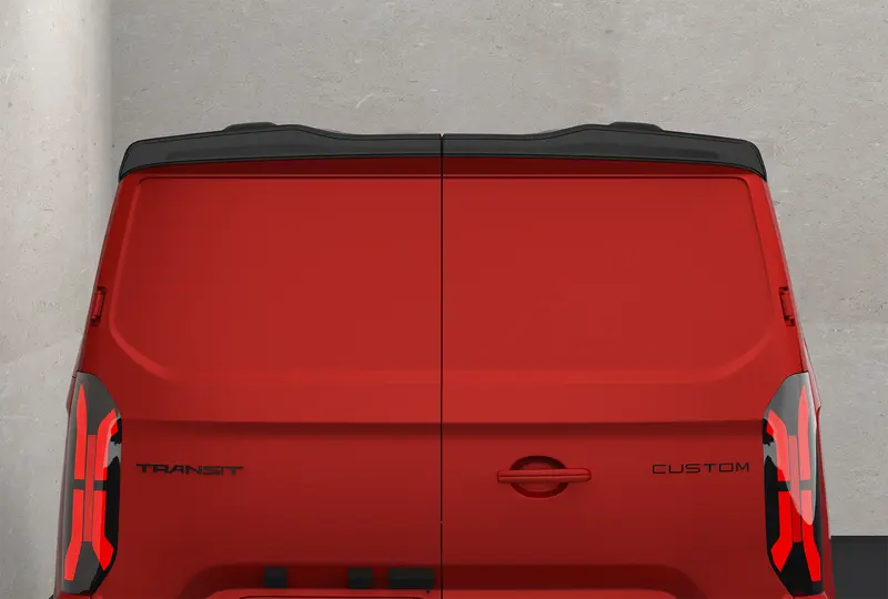 Dakspoiler Transit Custom 2023+/VW T7 Sport (Gloss black)
