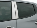 Mitsubishi L200 series 5 2015- stainless steel door pillar trims