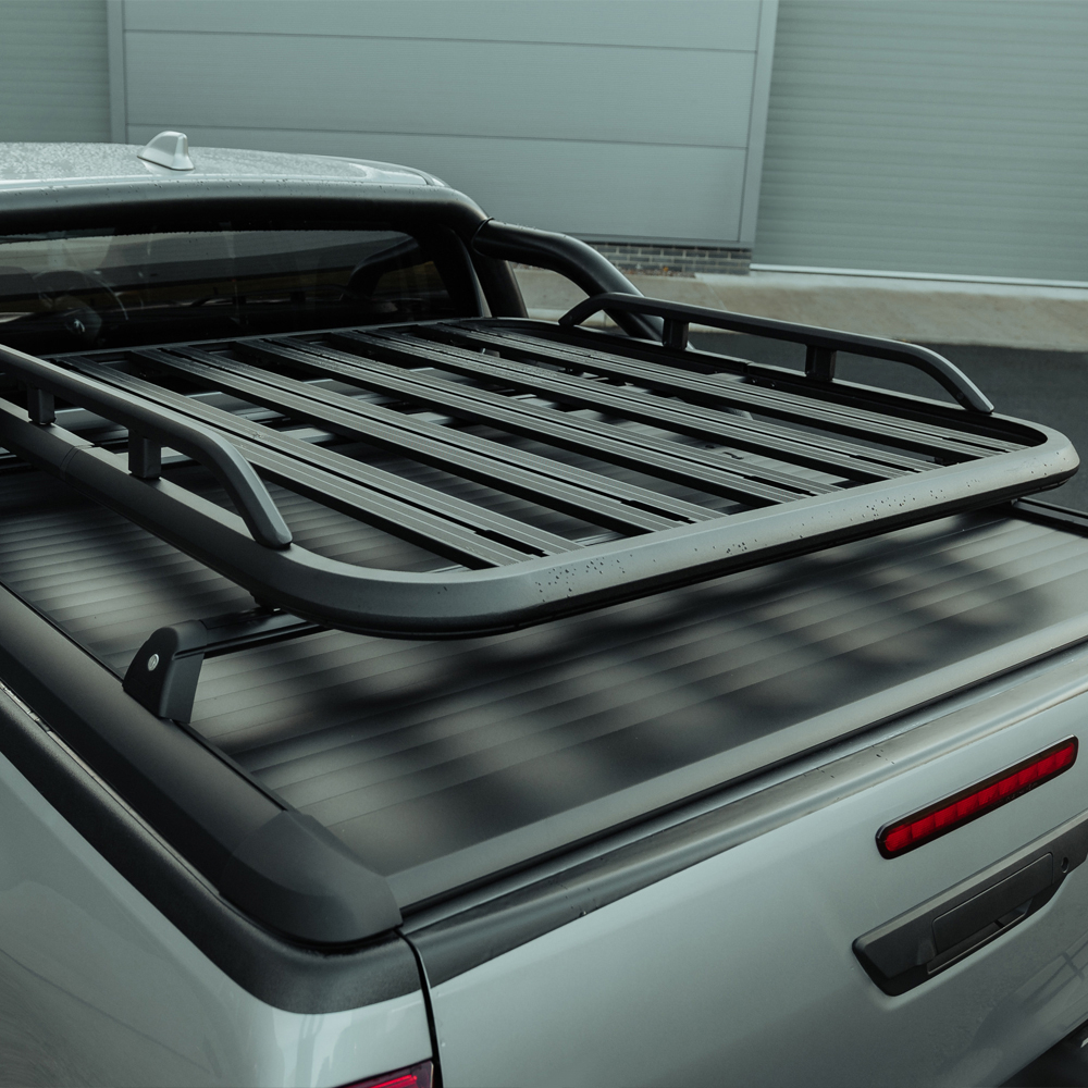 Mitsubishi L200 Predator platform rack for roller shutters (with side rails)