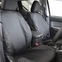 Mitsubishi L200 2015-2019 tailored waterproof seat covers - front pair