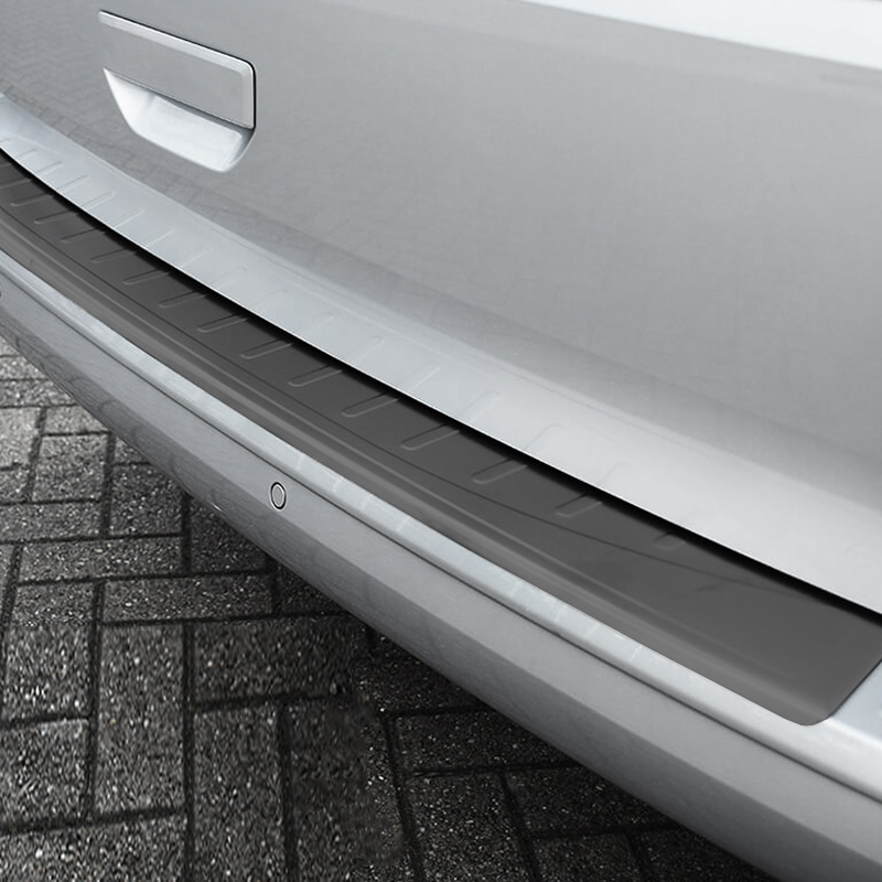 VW Transporter T6 T6.1 black stainless steel bumper protector