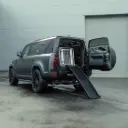 Collapsible dog ramp with anti-slip surface