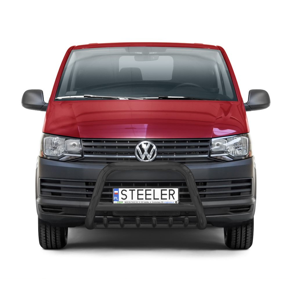 VW Transporter T6 Black front styling A-bar 2016-