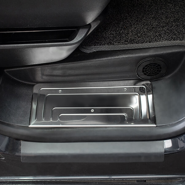 VW Transporter T5 2003-2015 Stainless steel sill guard 3PCE