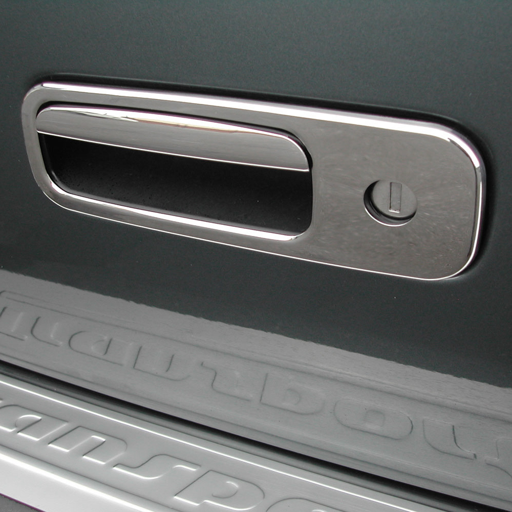VW Multivan T5.1 2010-2015 Stainless steel rear door handle covers 2PCE